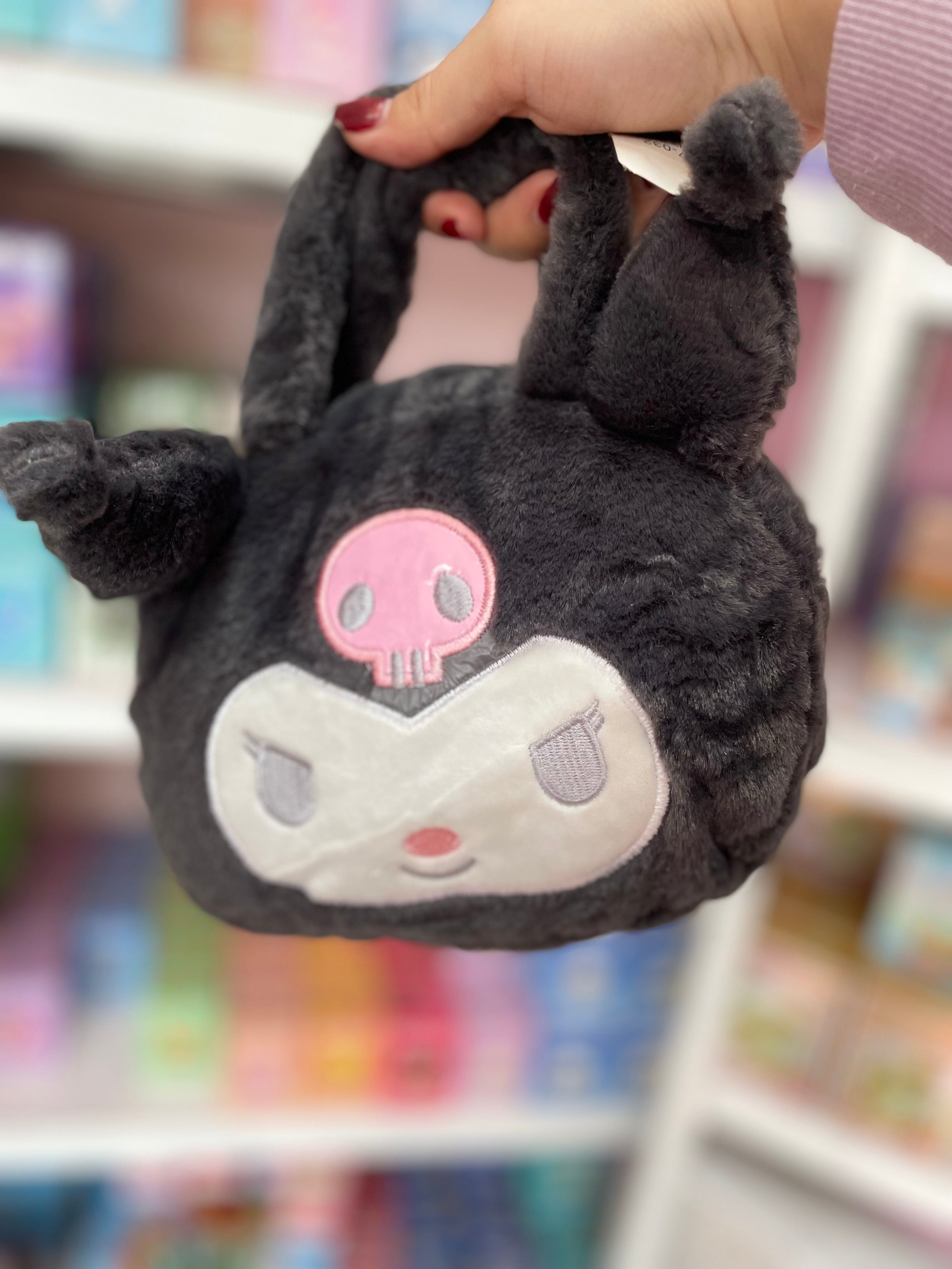 Cartera Peluche Kuromi